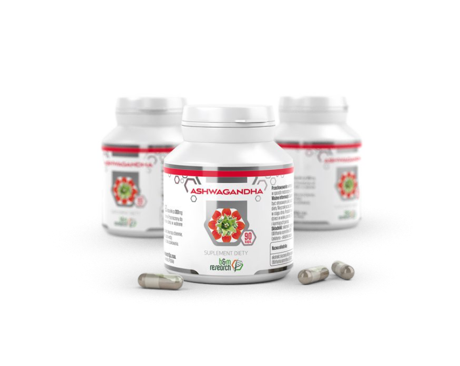 ASHWAGANDHA 90 kaps. ASHWAGANDHA 90 kaps.